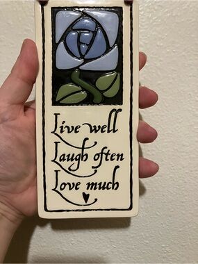 Spooner Creek Designs handcrafted ceramic wall plaque